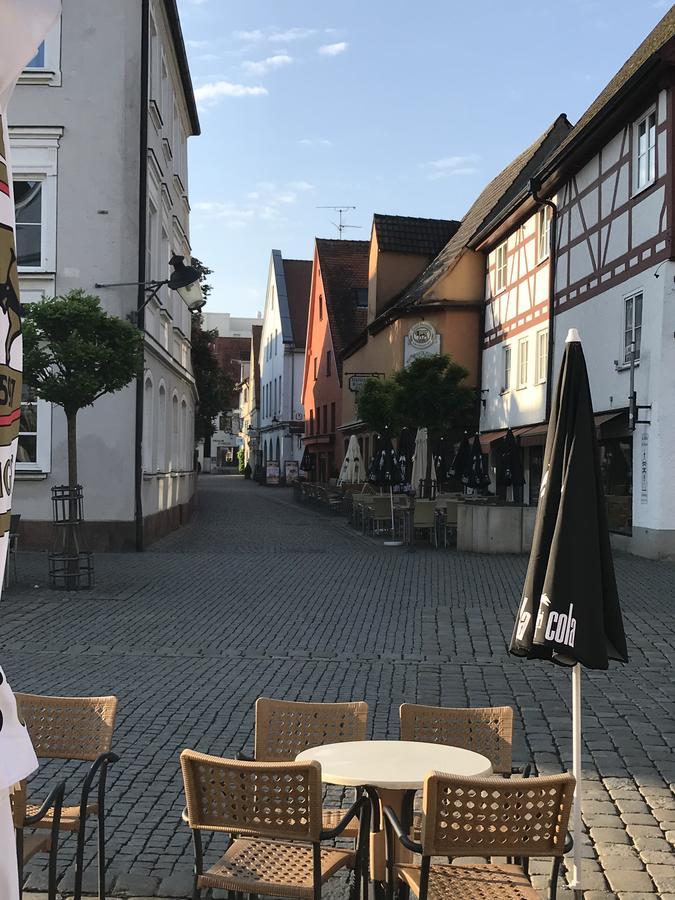 Hotel Guntia Boardinghouse Günzburg Eksteriør bilde